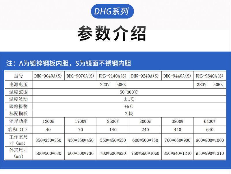 立式鼓风干燥箱