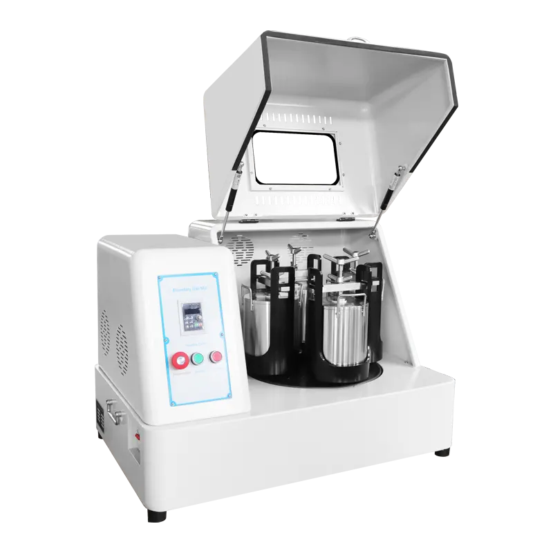 XQM系列真空球磨罐与配件展示